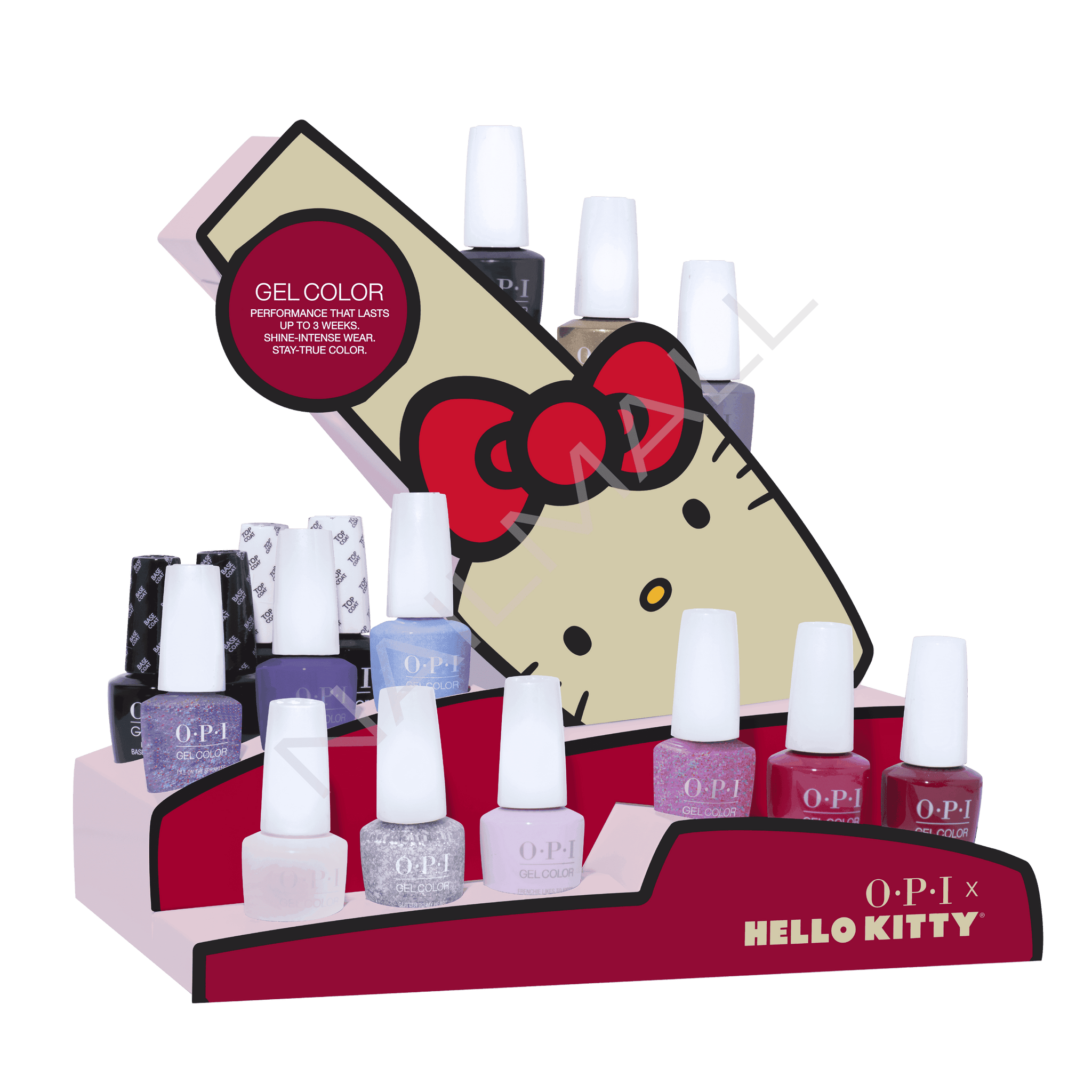 OPI GelColor - Hello Kitty Holiday '19 Collection 16pc